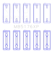 Load image into Gallery viewer, King Engine Bearings Mitsubishi 4G91/4G92/4G93 16V (Size STDX) Crankshaft Main Bearing Set - Main Product View