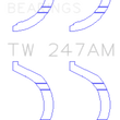 Load image into Gallery viewer, King Engine Bearings Mitsubishi 6G71/6G72/6G72T/6G73 V6/Hyundai G6AV V6 Thrust Washer Set - Main Product View