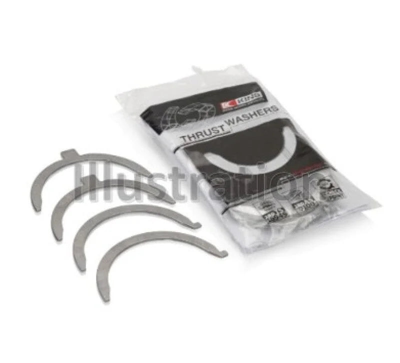King Engine Bearings Mitsubishi 6G71/6G72/6G72T/6G73 V6/Hyundai G6AV V6 Thrust Washer Set - Side View