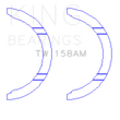 Load image into Gallery viewer, King Engine Bearings Mitsubishi 6G74 Thrust Washer Set - Detail View