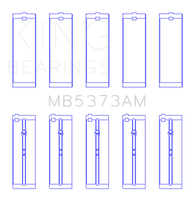 Load image into Gallery viewer, King Engine Bearings Nissan Ga14DE/Ga16DE/Qg18DE (Size +0.50mm) Main Bearing Set - Main Product View