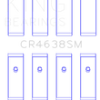 Load image into Gallery viewer, King Engine Bearings Nissan MR18DE / MR20DE (Size STD) Rod Bearing Set - Side View