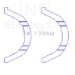Load image into Gallery viewer, King Engine Bearings Nissan SR18/SR20 Thrust Washer Set - Main Product View