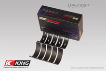 Load image into Gallery viewer, King Engine Bearings Nissan VK45DD/E/ VK50VE/ Vk56DE/VD (Size 0.26) Main Bearing Set - Installation View