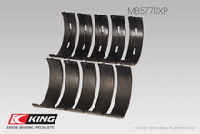 Load image into Gallery viewer, King Engine Bearings Nissan VK45DD/E/ VK50VE/ Vk56DE/VD (Size 0.26) Main Bearing Set - Additional View 5
