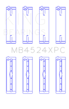 Load image into Gallery viewer, King Engine Bearings Nissan VR38DETT (Size .026) pMaxKote Performance Main Bearing Set - Side View