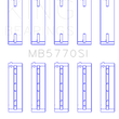 Load image into Gallery viewer, King Engine Bearings Nissan Vk45Dd/E/Vk50Ve/Vk56DE/Vd (Size +0.25mm) Main Bearing Set - Main Product View