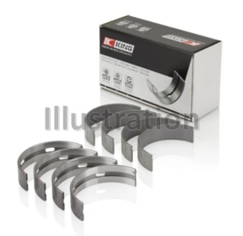 King Engine Bearings Nissan Vq20DE/Vq25Dd/Vq30DE/Dd/DET/Vq35DE (Size +0.75mm) Main Bearing Set - Main Product View