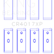 Load image into Gallery viewer, King Engine Bearings Opel 1.6L/1.8L/2.0L/2.4L (Size .026) Connecting Rod Bearings (Set of 4) - Main Product View