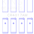 Load image into Gallery viewer, King Engine Bearings Opel 1.8/2.0 X18/20Xe (Size +0.50mm) Connecting Rod Bearing Set - Side View