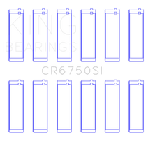 Load image into Gallery viewer, King Engine Bearings Opel X30Xe (Ecotech) (Size +0.50mm) Connecting Rod Bearing Set - Side View