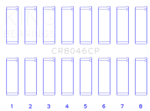 Load image into Gallery viewer, King Engine Bearings Porsche M 48.00/M 48.50 (Size +0.25mm) Connecting Rod Bearing Set - Main Product View