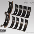 Load image into Gallery viewer, King Engine Bearings Subaru EJ20/EJ22/EJ25 Housing Bore + .005 (Size 0.25) Main Bearing Set - Installation View