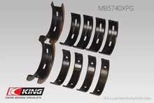Load image into Gallery viewer, King Engine Bearings Subaru EJ20/EJ22/EJ25 Housing Bore + .005 (Size 0.25) Main Bearing Set - Installation View