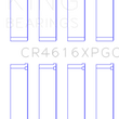 Load image into Gallery viewer, King Engine Bearings Subaru FA20 pMaxKote Performance Rod Bearing Set - Size STDX - Detail View