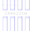 Load image into Gallery viewer, King Engine Bearings Subaru FB20 Connecting Rod Bearing Set - Side View