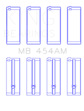 Load image into Gallery viewer, King Engine Bearings Suzuki G-10 (Size +0.75mm) Main Bearing Set - Side View