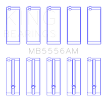 Load image into Gallery viewer, King Engine Bearings Suzuki G-13 (Size +0.25mm) Main Bearing Set - Main Product View