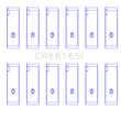 Load image into Gallery viewer, King Engine Bearings Suzuki H20A/H25A/H27A (Size +0.25mm) Connecting Rod Bearing Set - Side View