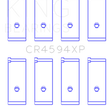 Load image into Gallery viewer, King Engine Bearings Suzuki M16A (Size .026) Connecting Rod Bearings (Set of 4) - Main Product View
