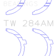 Load image into Gallery viewer, King Engine Bearings Toyota/Lexus 2JZGE/2JZGTE 3.0L Thrust Washer Set - Main Product View