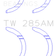 Load image into Gallery viewer, King Engine Bearings 94-01 Toyota 2.4L 2RZ-FE/2.7L 3RZ-FE Thrust Washer Set - Main Product View