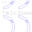 Load image into Gallery viewer, King Engine Bearings Toyota 1GR-FE Thrust Washer Set - Main Product View