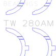 Load image into Gallery viewer, King Engine Bearings Toyota 1E/2E Thrust Washer Set - Main Product View