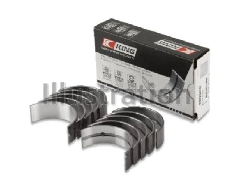King Engine Bearings Toyota 22R Crankshaft Main Bearing Set - Detail View