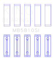 Load image into Gallery viewer, King Engine Bearings Toyota 2AR-FE, 2AR-FXE Crankshaft Main Bearing Set - Side View