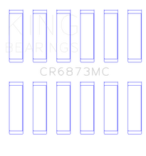 Load image into Gallery viewer, King Engine Bearings Toyota 2GR-FE / 3GR-FE Connecting Rod Bearing Set - Side View