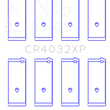 Load image into Gallery viewer, King Engine Bearings Toyota 4AGE 4AGZE 16V 1.6L (Size STDX) Performance Rod Bearing Set - Main Product View