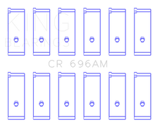 Load image into Gallery viewer, King Engine Bearings Toyota 5ME/5MGE/7MGE/7MGTE Rod Bearing Set - Size STD - Detail View
