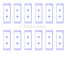 Load image into Gallery viewer, King Engine Bearings Toyota 5ME/5MGE/7MGE/7MGTE Rod Bearing Set - Size STD - Side View