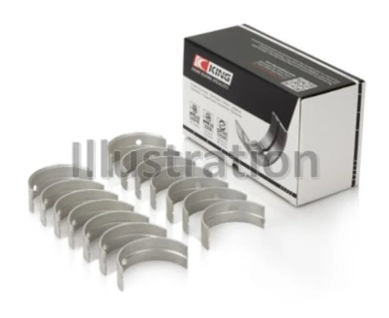 King Engine Bearings Toyota 5ME/5MGE/7MGE/7MGTE (Size STD) Main Bearing Set - Size STD - Side View