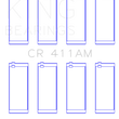 Load image into Gallery viewer, King Engine Bearings VW Ck/Eg/Ep/Fh/Jb/Yj/Yn/Ys/Zf (Size +0.25mm) Connecting Rod Bearing Set - Detail View