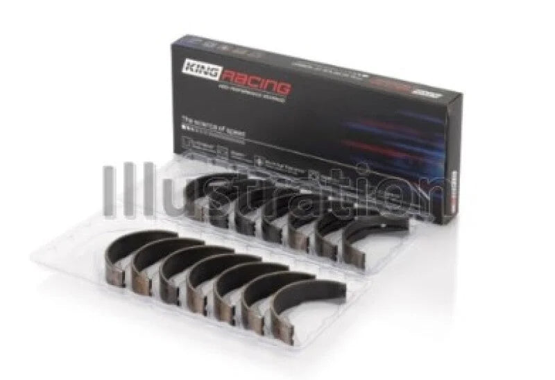King Engine Bearings Volkswagen VR6 2.8L Performance Main Bearing Set - Size STD - Side View