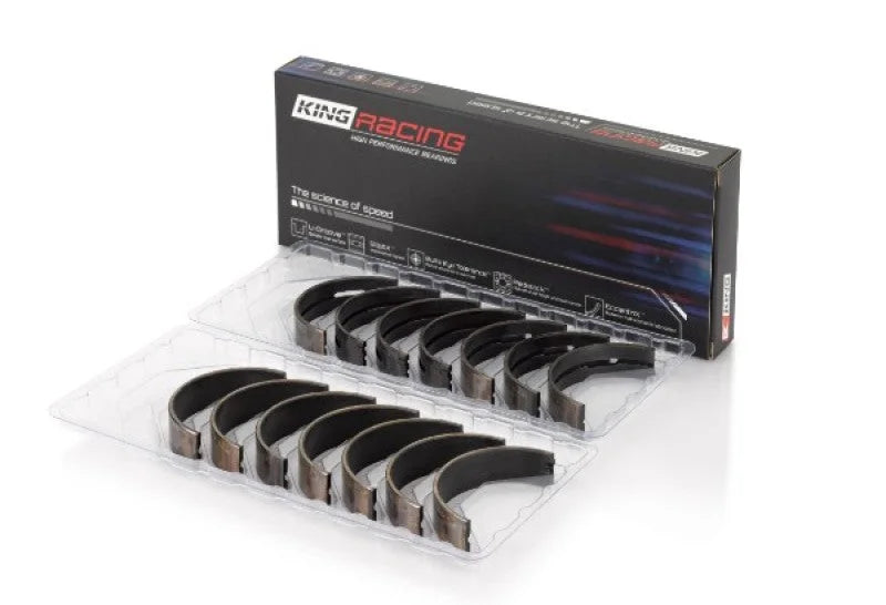 King Engine Bearings Volkswagen VR6 2.8L (Size .026) Crankshaft Main Bearings (Set of 7)