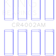 Load image into Gallery viewer, King Ford/Kia/Mazda DOHC 16 Valve/SOHC 16 Valve/SOHC 8 Valve (Size +0.5) Rod Bearing Set - Side View
