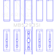 Load image into Gallery viewer, King GM 294/325/345/364CI 4.8/5.3/5.7/6.0L L20/LS1/LS2/LS4/LS6 (Size 020) Main Bearing Set - Main Product View