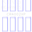 Load image into Gallery viewer, King Mazda B6/B6-T 1.6-1.8L XP Tri-Metal Performance Connecting Rod Bearing Set of 4 - Size STDX - Main Product View