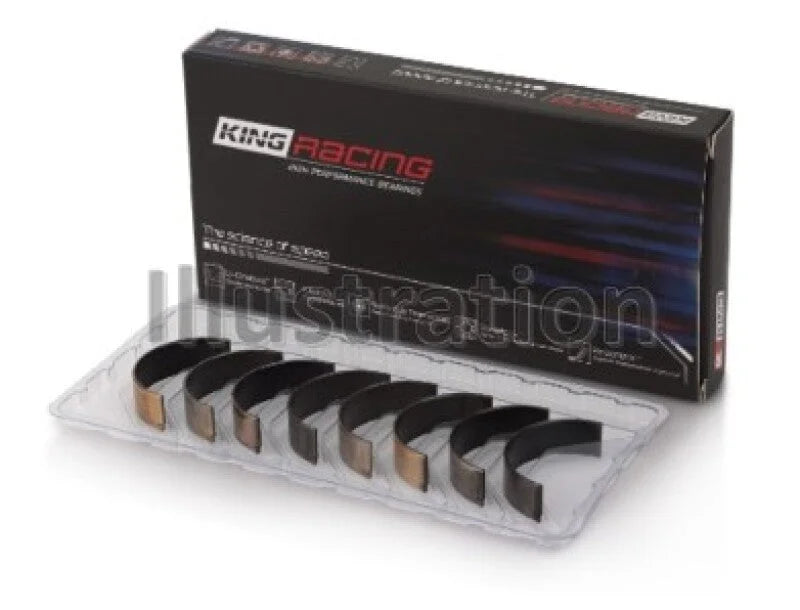 King Mazda B6/B6-T 1.6-1.8L XP Tri-Metal Performance Connecting Rod Bearing Set of 4 - Size STDX - Side View
