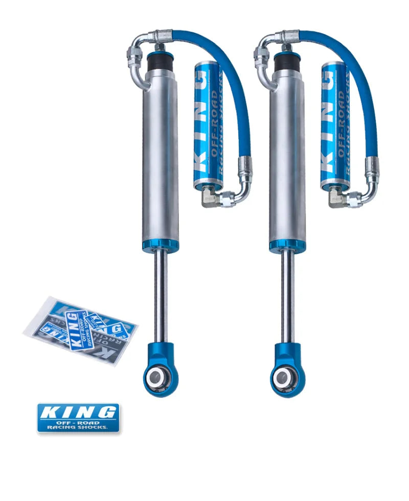 King Shocks 03-09 Lexus GX470 Rear 2.5 Dia Remote Res Shock (Coil Spring Conversions Only) (Pair) - Side View