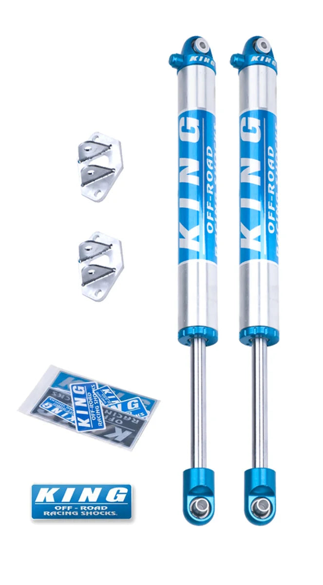 King Shocks 07-18 Jeep Wrangler JK Rear 2.0 Dia Internal Reservoir Shock 3-5in Lift (Pair) - Side View