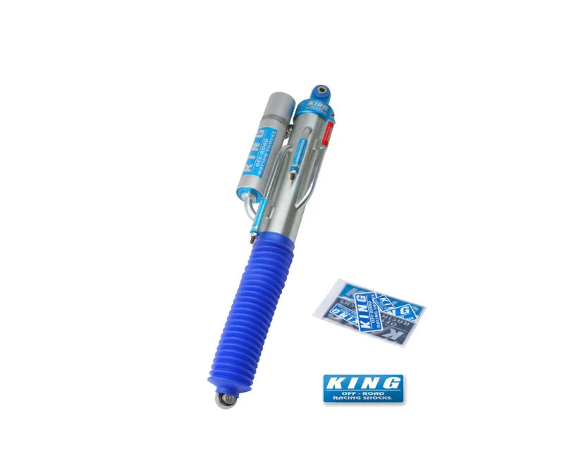 King Shocks 10-14 Ford F150 Raptor 4WD Rear 3.0 Dia 3 Tube Bypass Piggyback Shock (Pair) - Side View