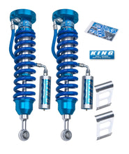Load image into Gallery viewer, King Shocks 2007+ Toyota Tundra 2.5 Dia Front Coilover w/Remote Reservoir (Pair) - Main Product View