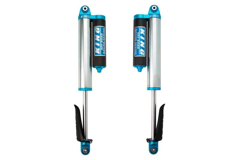 King Shocks 2018+ Jeep Wrangler JL Rear 2.5 DiaPiggyback Reservoir Shock 0-2in Lift (Pair) - Main Product View