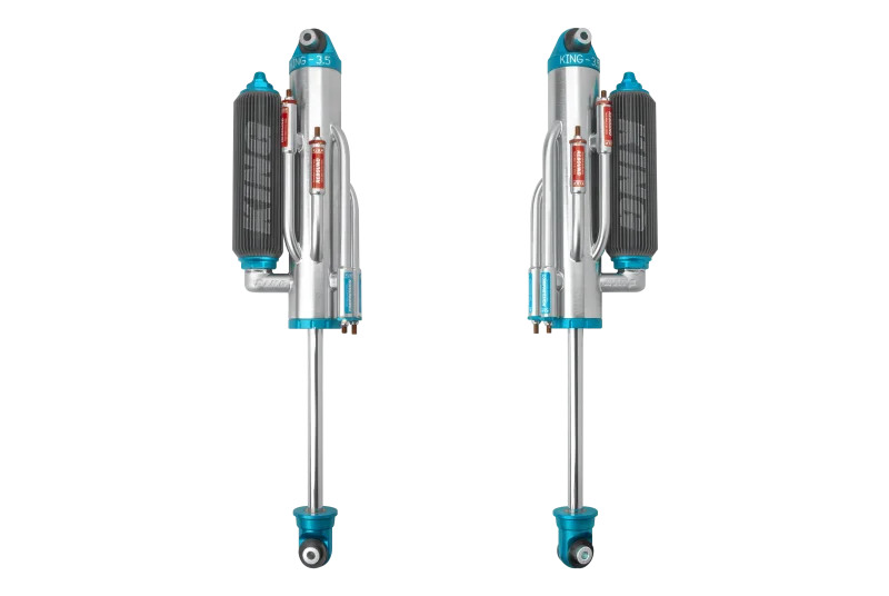 King Shocks 2021+ RAM 1500 TRX Rear 3.5 Dia Full Adjustable 4 Tube Bypass w/ Finned Res Shock (Pair)
