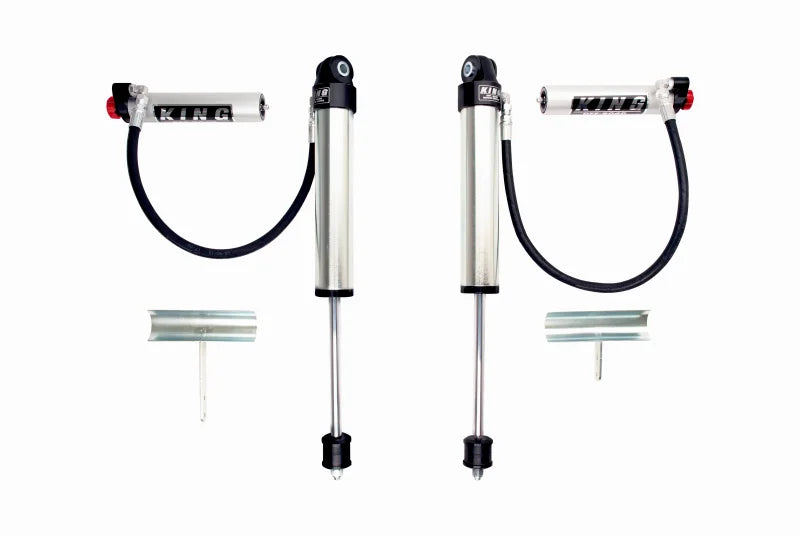 King Shocks 90-12 Mercedes-Benz G-Class Front 2.5 Dia Remote Res Shock w/Adjuster (Pair) - Main Product View