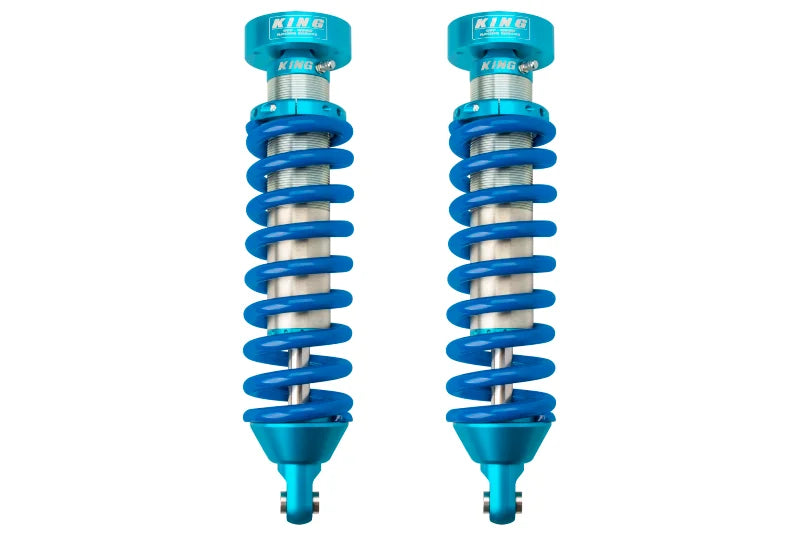King Shocks 96-02 Toyota 4Runner Front 2.5 Dia Internal Reservoir Coilover (Pair) - Side View
